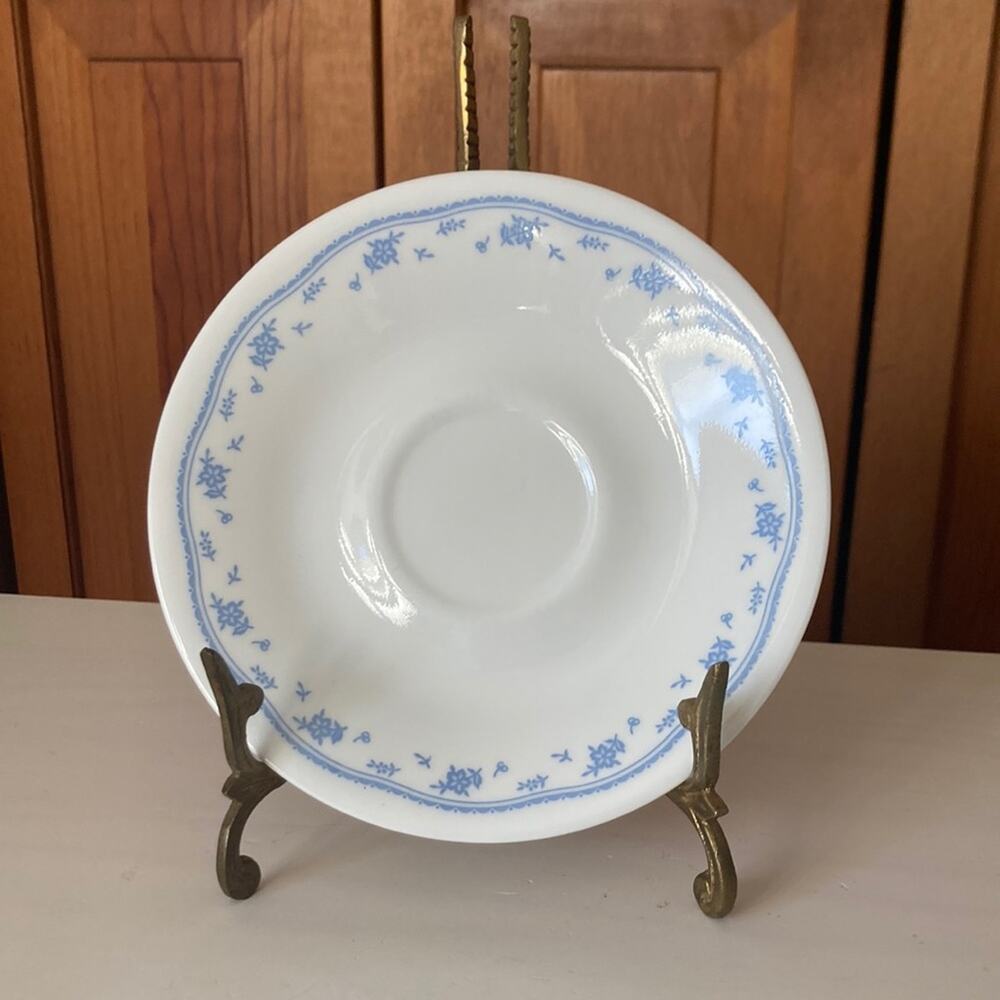 Vintage Corelle “Morning Blue” Saucer